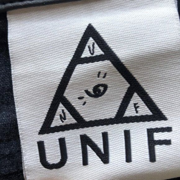 💥KILLER DESING💥UNIF Jagger Studded Leather Short in Black - Picture 10 of 13